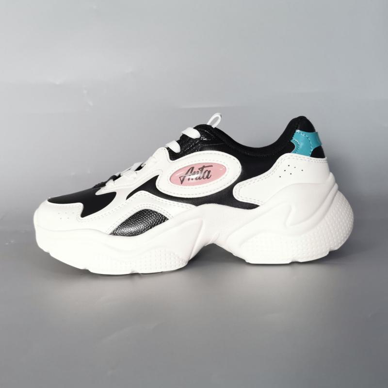 Ann Stepping Woman Old Daddy Shoes 2021 Winter New Breathable Low Help Sports Tide Running Casual Shoes 122148886