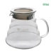 L-BENAS Cloud Pot Bình thủy tinh / cà phê chia ly dễ thương chịu nhiệt 360ml / 600ml - Cà phê Cà phê
