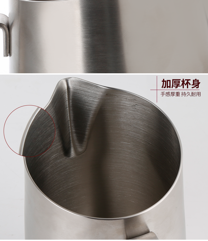 Sharp-nosed eagle miệng thép không gỉ kéo cup dài miệng dày kéo hoa xi lanh vòng miệng kéo chậu hoa fancy thiết bị cà phê