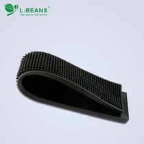 Thickened bar mat water filter mat bar mat water insulation mat rubber bar mat non-slip coaster rectangular bar mat