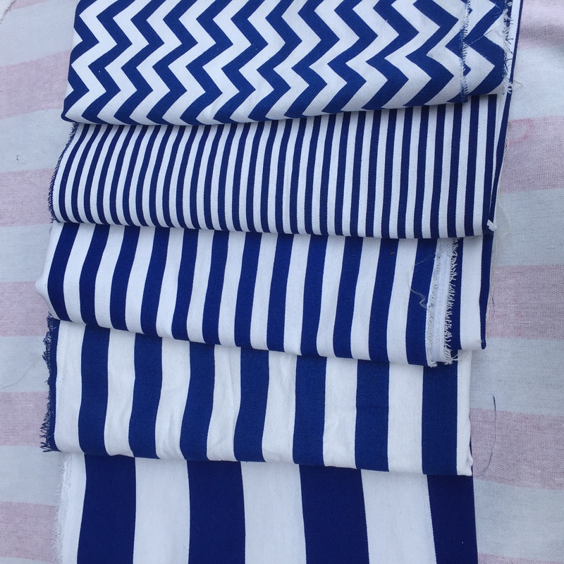 Blue and White Striped Canvas Printed Fabric Tablecloth Pillow Sofa Cushion Pillowcase Curtain Sofa Fabric Pure Cotton Thick Stripes Blue and White Striped Canvas Printed Fabric Tablecloth Pillow Sofa Cushion Pillowcase Curtain Sofa Fabric Pure Cotton Thick Stripes