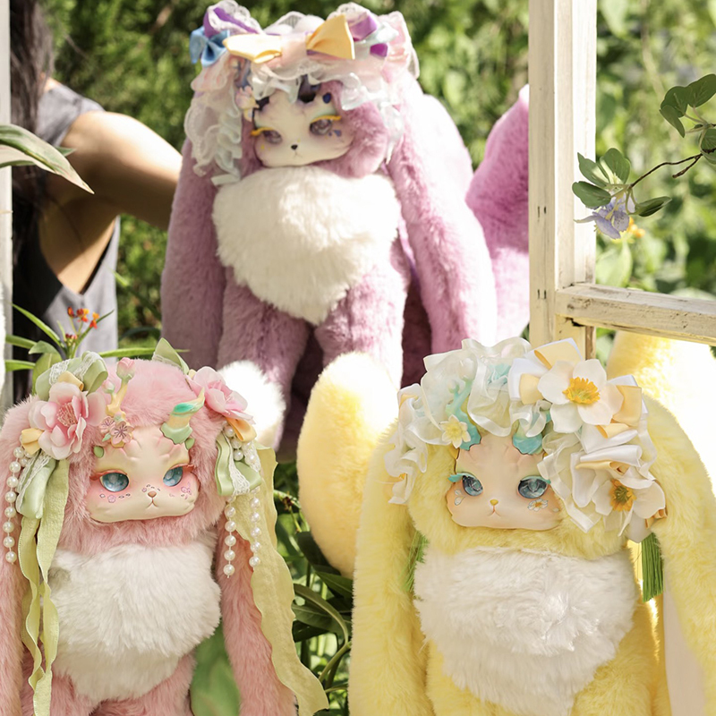 [in Stock] Genuine Rabbit Dragon Fantasy Creature Big Doll Second Generation Garden Secret Series Trendy Blind Box Figure