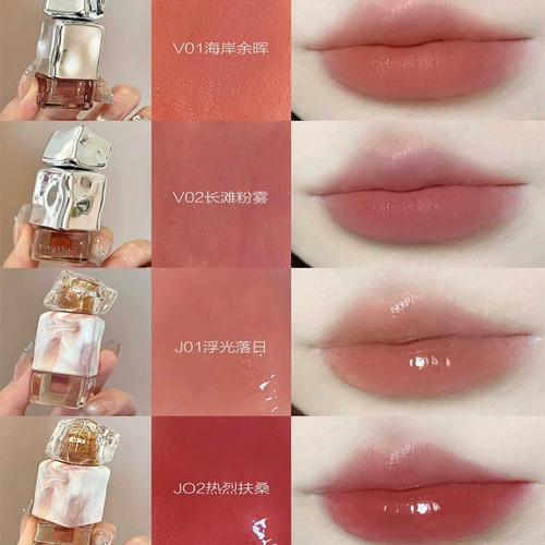 Тиранда!Блеск для губ Mistine SATINIQUE помада водный блеск блеск для губ j01 крем для губ, фиксирующий цвет, нелегко прилипнуть к грязи для губ