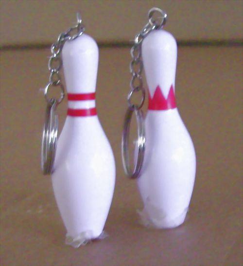 Bowling keychain Bowling bottle lock Bowling pendant
