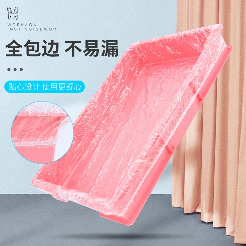 Rabbit cage film set disposable rabbit dragon guinea pig supplies 10 common chassis film for rabbit toilet