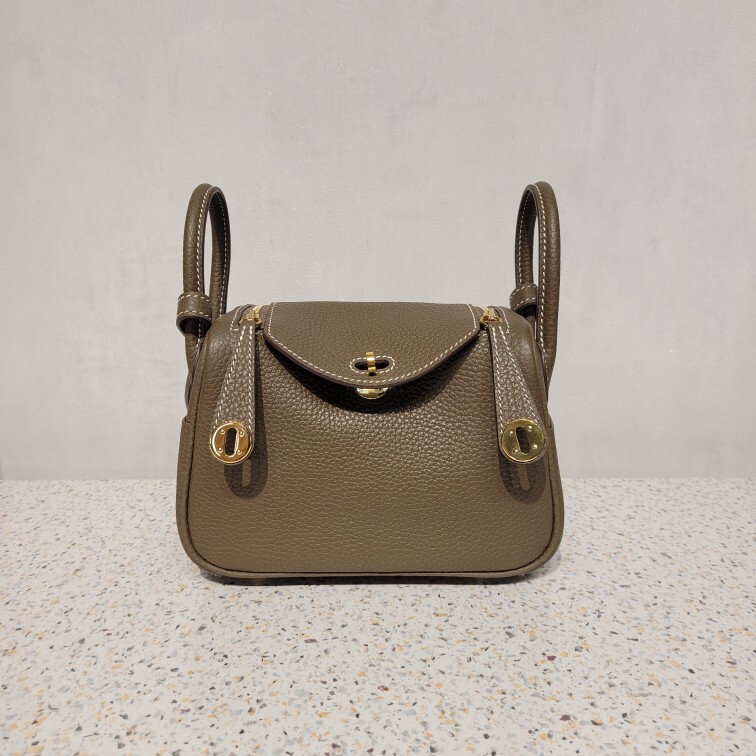 Handmade Waxed Thread Lindy Mini Imported Top-Grain Leather Hand-Stitched Mini Lindy Shoulder Handbag Crossbody Bag for Women Handmade Waxed Thread Lindy Mini Imported Top-Grain Leather Hand-Stitched Mini Lindy Shoulder Handbag Crossbody Bag for Women