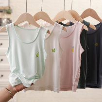 Lenzing modal childrens vest summer ultra-thin boys and girls sling baby breathable skin-friendly underwear