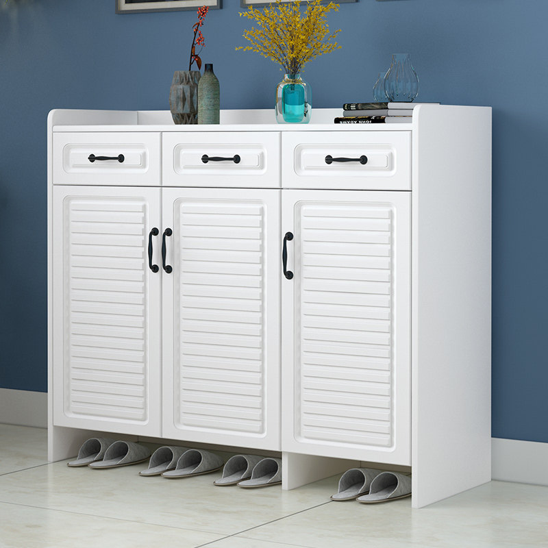 Door home shoe cabinet Enter the door to put the shoe cabinet to store large-capacity multi-layer super large indoor living room with door shoe rack