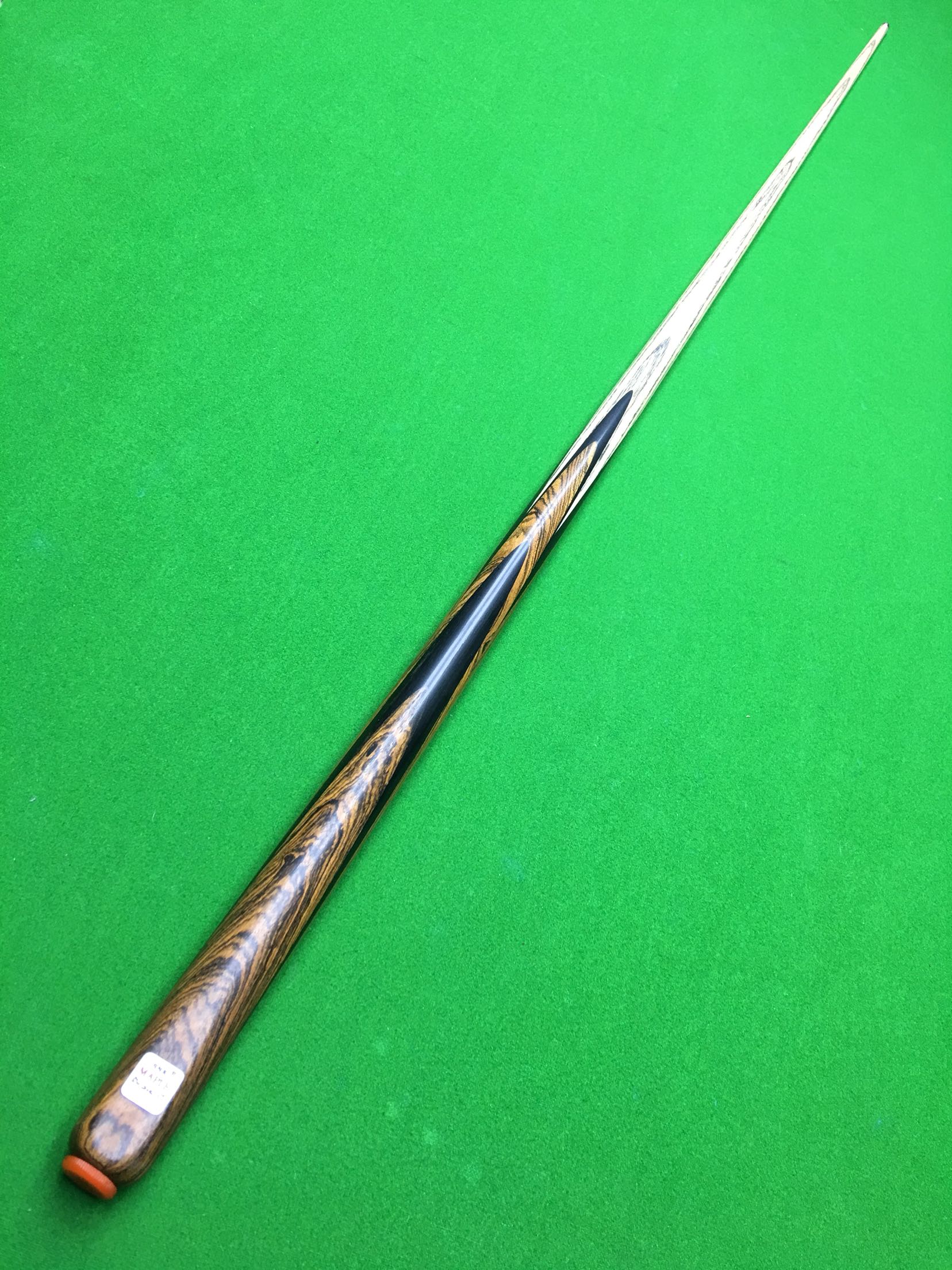 Maple Leaf Handmade Pole Table Ball Lever Small Head Chinese Black Octac 8 Ball Rod Snooker Integral Handout Pole Billiard Cue