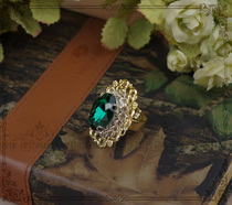 Joker Classical Lolita elegant retro gem ring-multi color into the opening ring