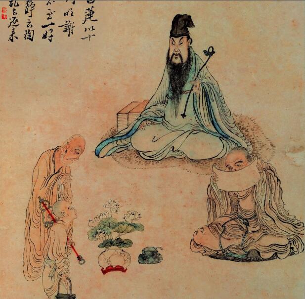 Qing Sunday Week Lushan Yuanliang Ultra HD Electronic Picture Decoration Identification Copy of the Chinese Painting Material