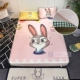 Mùa xuân và mùa hè lụa băng ba mảnh cartoon mat gấp máy lạnh rửa lạnh chỗ ngồi, người độc thân 1.5M đôi ghế không thấm nước - Thảm mùa hè