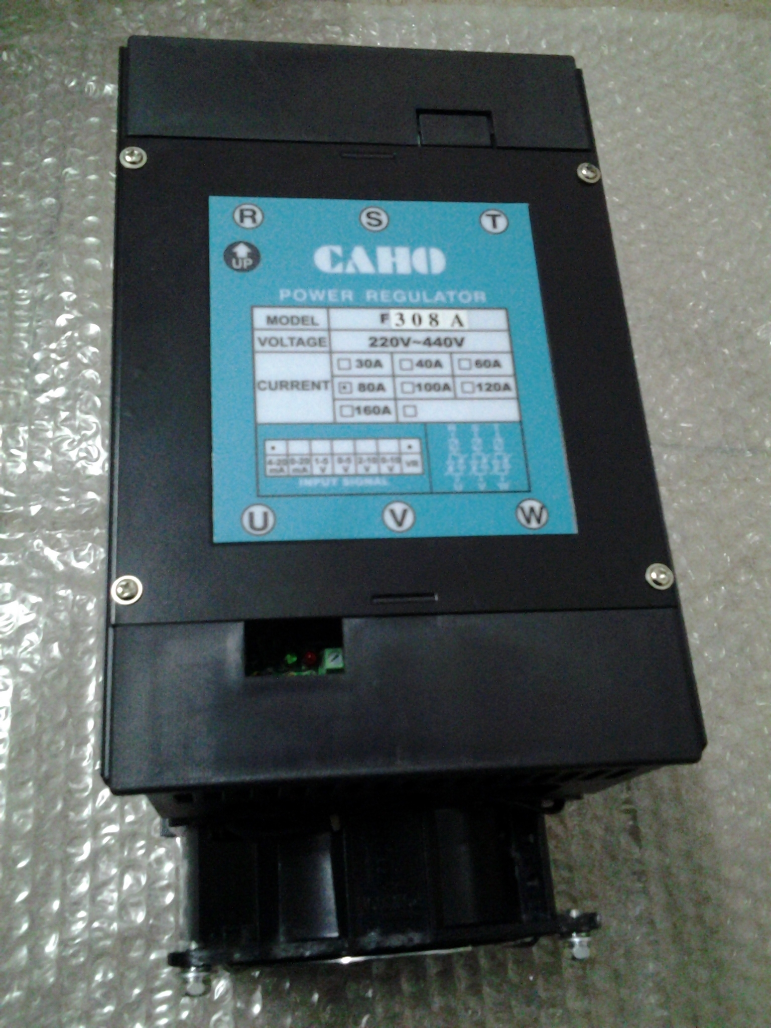 Taiwan CAHO Xuanrong F308A Power Regulator Semiconductor Control rectifiers SCRS Phase Controllers spare parts