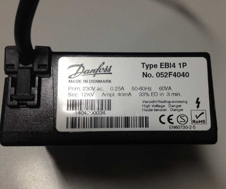 Danfos Ignitor Hotel Kitchen Food Machine Car Oven Equipment Other Machinery Hardware (New) Spare Parts