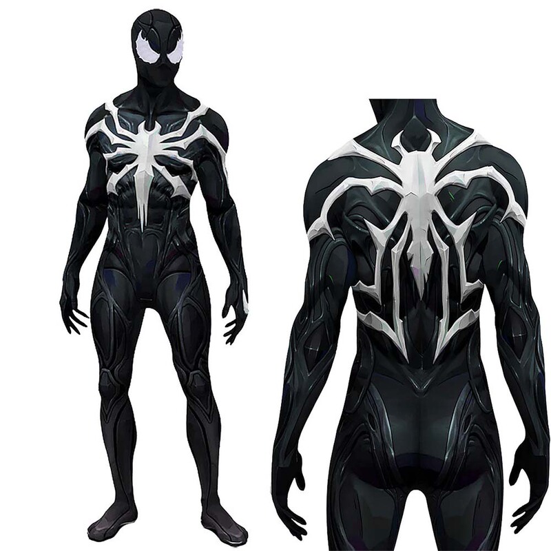 Marvel Rivals Venom Spider-Man Bodysuit Cosplay Costume Marvel Rivals Venom Spider-Man Bodysuit Cosplay Costume