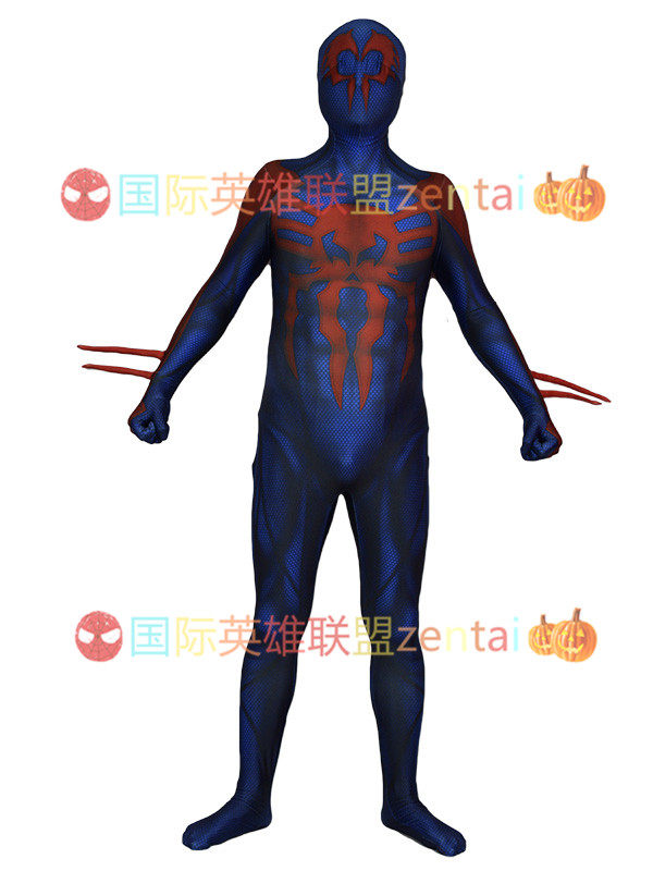 2099 Ultimate Spider-Man Bodysuit Spider-Man Playing Costume Lycra Elastic Cosplay Costume