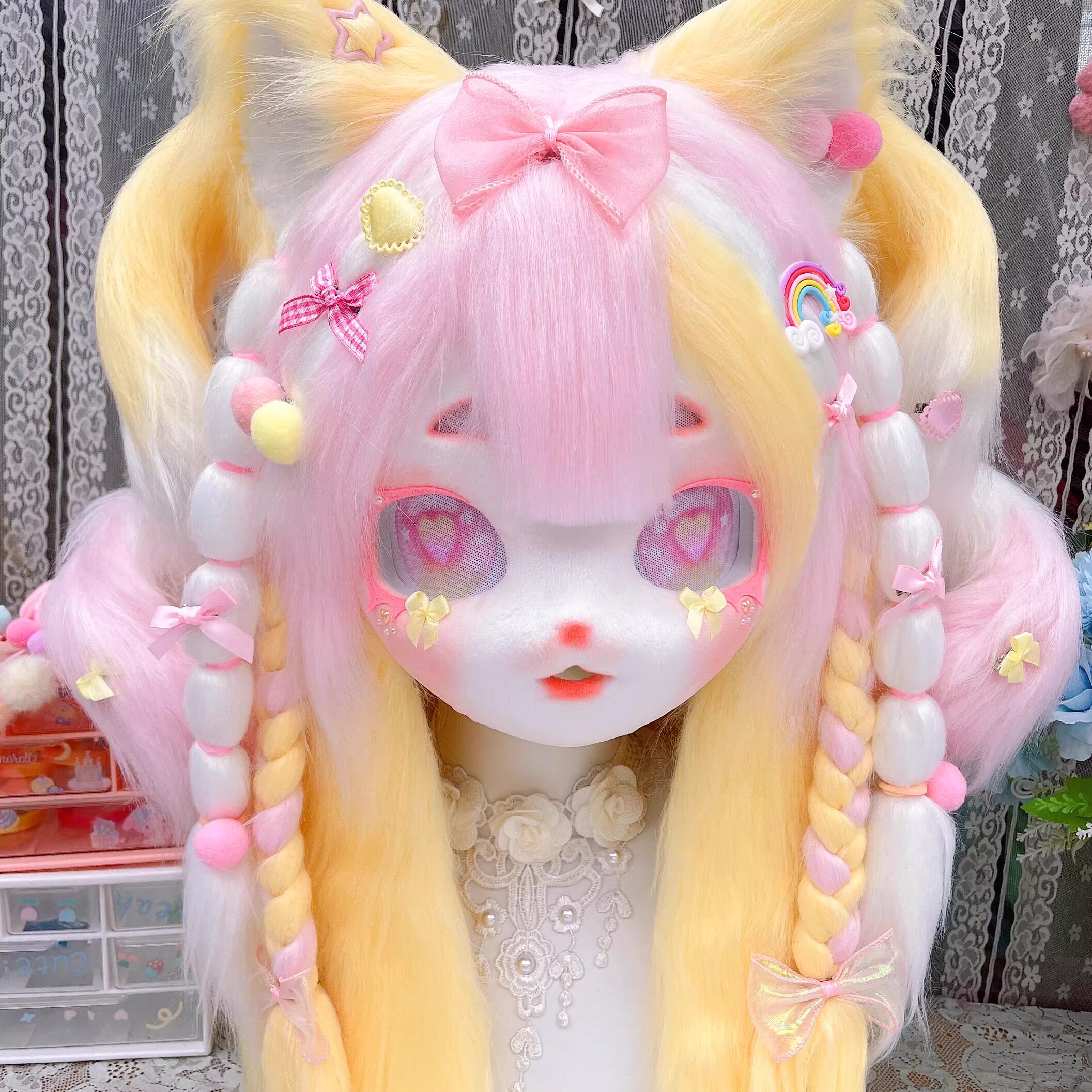 动漫迷必备🔥:【兽头掉落】木清kig系兽头全套现货正品兽装头套-furry福瑞-淘宝好物网