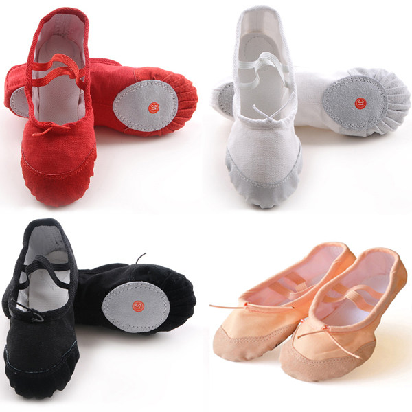 Adult children dance shoes ballet shoes footwear gymnastics shoes Chinese dance shoes professional exam shoes canvas