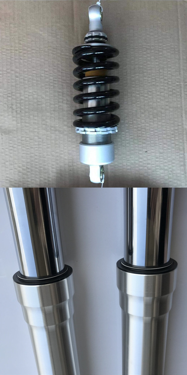 Qianjiang Benelli các bộ phận ban đầu Huanglong BJ600GS giảm xóc trước giảm xóc trước phuộc trước giảm xóc trước vòng đệm dầu - Xe máy Bumpers phuộc nhún sau xe future neo