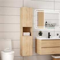 Bathroom Side Cabinet Waterproof toilet Side cabinet Toilet Narrow Cabinet Toilet Containing Shelve Locker Lockers Hanging Wall Style