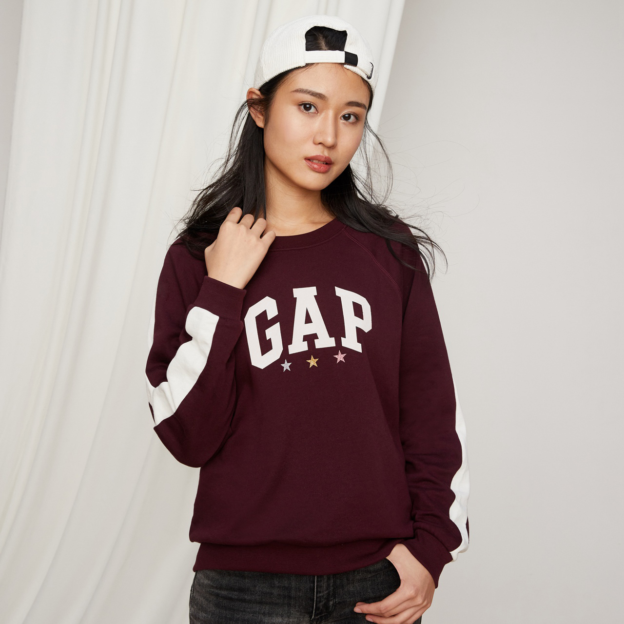 Sweatshirt femme - Ref 3217712 Image 2