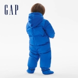 Gap Детские удерживающие тепло носки, комбинезон с пухом, зимнее детское боди, увеличенная толщина, в западном стиле, детская одежда
