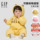 Gap baby/ новинка осени 2025 года, пуховик с капюшоном и логотипом, скрытая пряжка, открытая промежность, цельная детская одежда 805380 mini 0