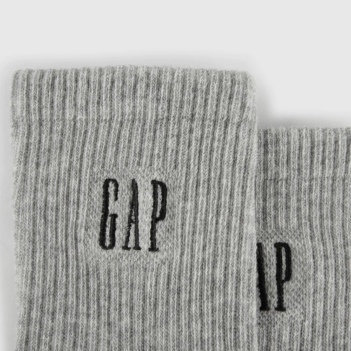 Gap Осенняя утепленный лонгслив, трикотажные дышащие гольфы для отдыха, с печатью вашего логотипа, средней длины, впитывает пот и запах