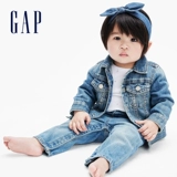 Gap Детская хлопковая джинсовая весенняя куртка, тренд сезона, детская одежда