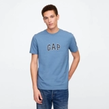 Gap Весенняя хлопковая футболка с коротким рукавом подходит для мужчин и женщин, с печатью вашего логотипа