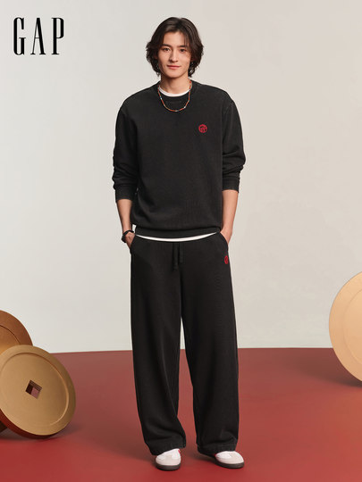 【GAPx中国京剧】好戏新唱-开运系列男装2026春季休闲裤854434