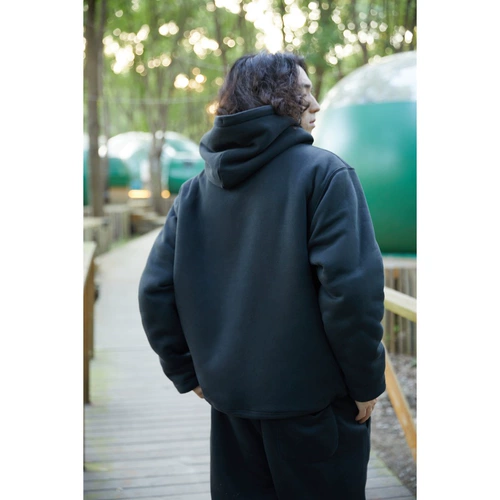 Gap, зимняя бархатная толстовка с капюшоном подходит для мужчин и женщин, утепленная толстовка, пижама, с печатью вашего логотипа