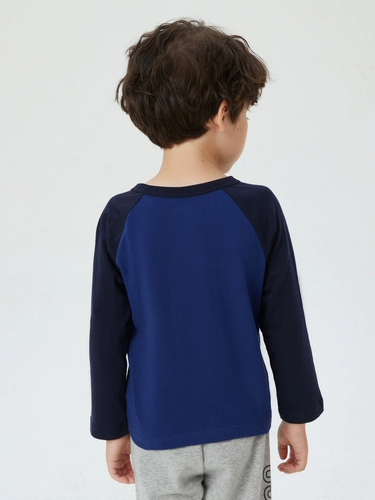 Gap, весенний хлопковый детский лонгслив, с печатью вашего логотипа, детская одежда