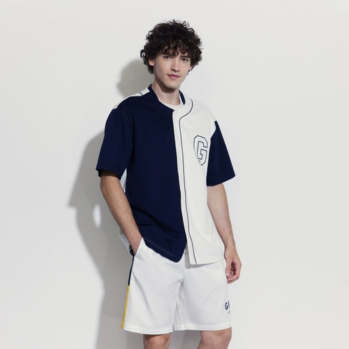 Gap Летняя толстовка подходит для мужчин и женщин, кардиган, с печатью вашего логотипа, короткий рукав, оверсайз