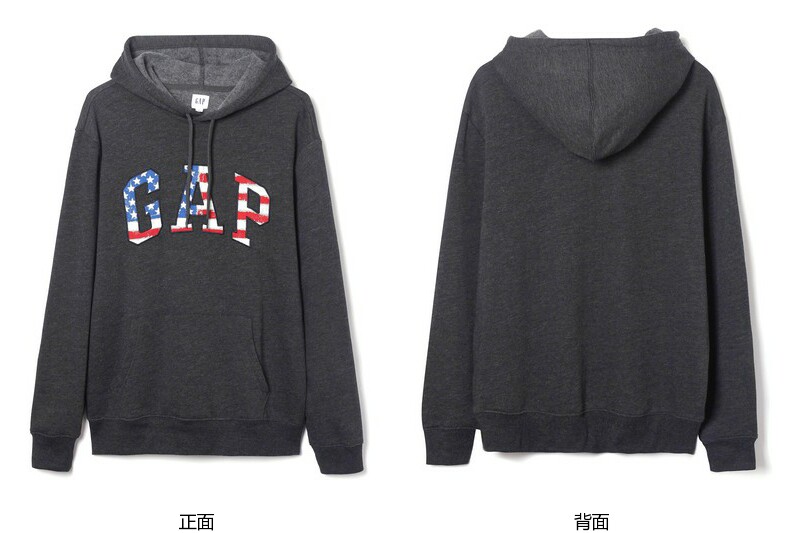 Gap 男士 美式休闲连帽卫衣 抓绒内里 图4