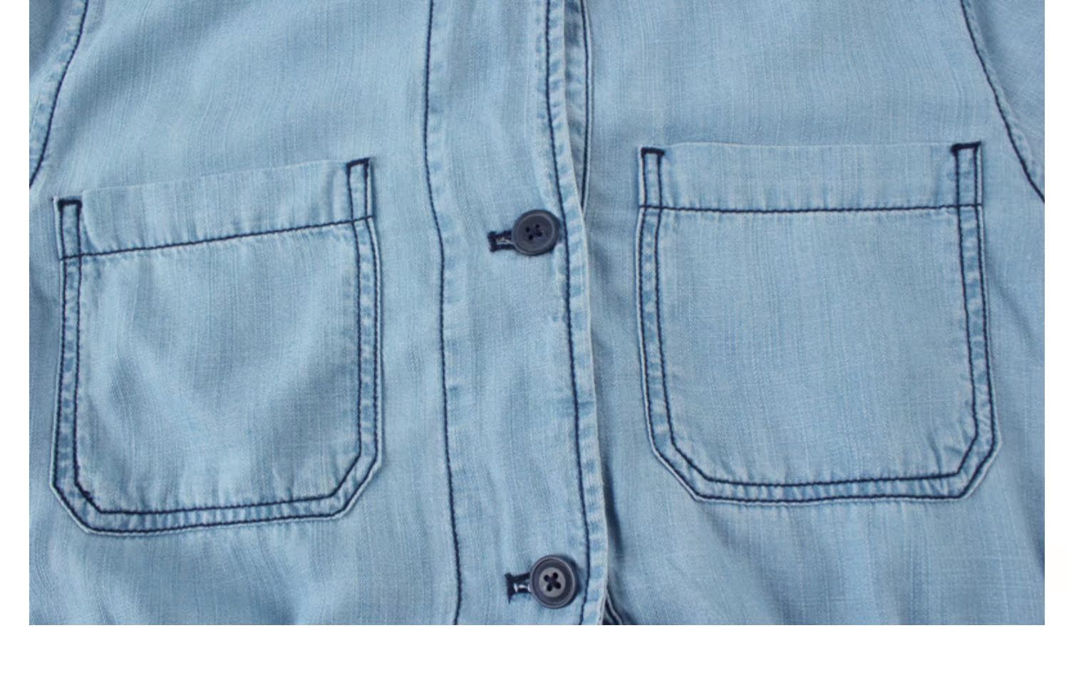 Áo sơ mi nữ dáng dài tay Gap Gap 469245 E 2019 mới Áo sơ mi thời trang nữ hàng đầu của Tencel - Áo sơ mi áo sơ mi pierre cardin