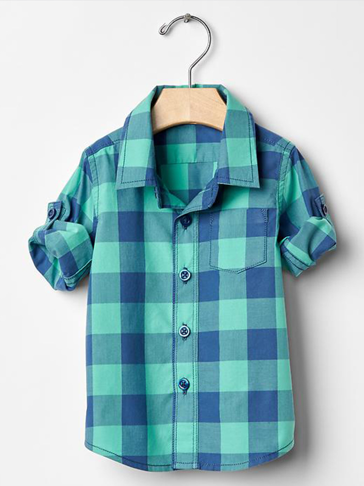 Chemise garcon à manche longue - Ref 2082252 Image 7