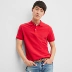 Áo thun cotton nam ngắn tay Gap mùa hè 556585 E Áo thun mỏng cho nam hàng đầu - Polo áo polo tay dài Polo