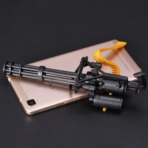 DIY手工4D组装枪支模型1:6兵人武器拼装枪模型塑料玩具男孩吃鸡款