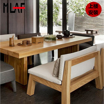 Nordic Solid Wood Table Designer Furniture Retro Desk Table Tea Table Nordic Solid Wood Table