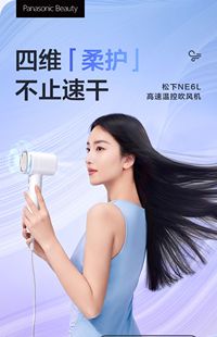 松下高速吹风机护发大风力NE6L