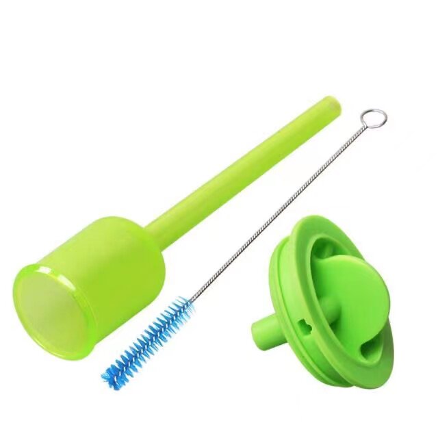 Dr. Brown Aibao Aibao Elector 270 ml bottle with a long version of air guide tube green aspirator