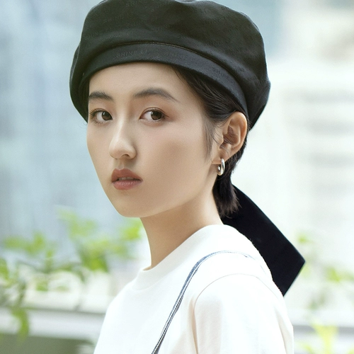 【巷南】999银针张子枫素圈耳环女生小众高级感耳针新款2025爆款