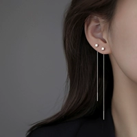 Серьги, серебро 999 пробы, изысканный стиль