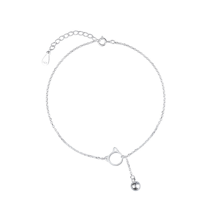 Bracelet de cheville Femme en Argenterie - Ref 3103858 Image 5