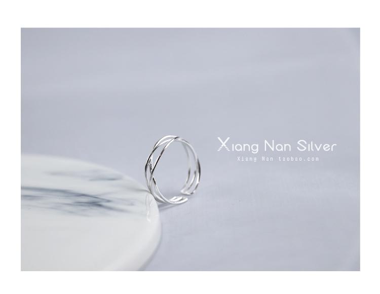 Bague Femme en Argenterie - Ref 3088371 Image 13
