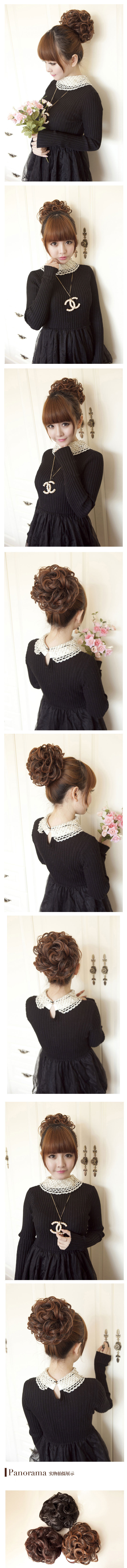 Extension cheveux - Chignon - Ref 248840 Image 6