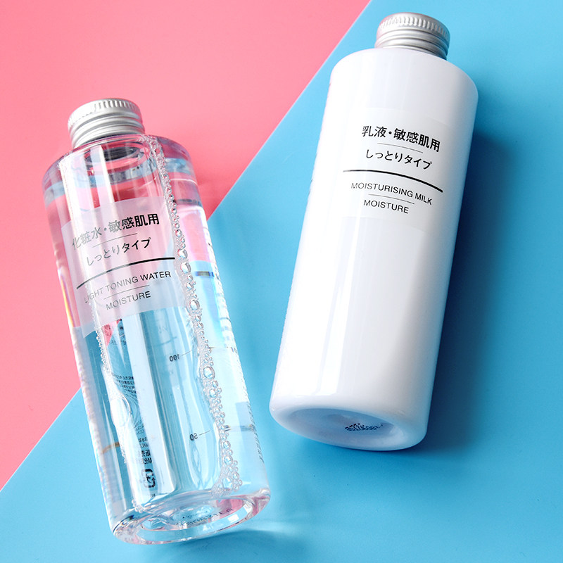 muji Water Milk Set Refreshing Water Oil Balance High Moisturizing Sensitive Skin Japan muji