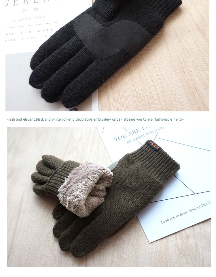 Gants pour homme GENODA    en de laine - Ref 2781253 Image 19