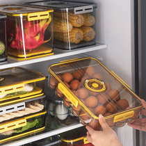 Fridge special refreshing containing box food grade egg dumplings box Food vegetable fruit draining frozen sealed box